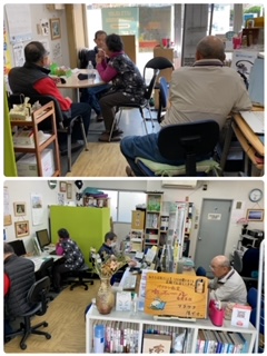 ２週間ぶりの来校、感謝。感謝！