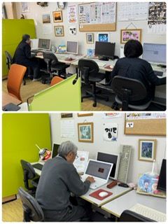 冬将軍の『エプロンの日』です