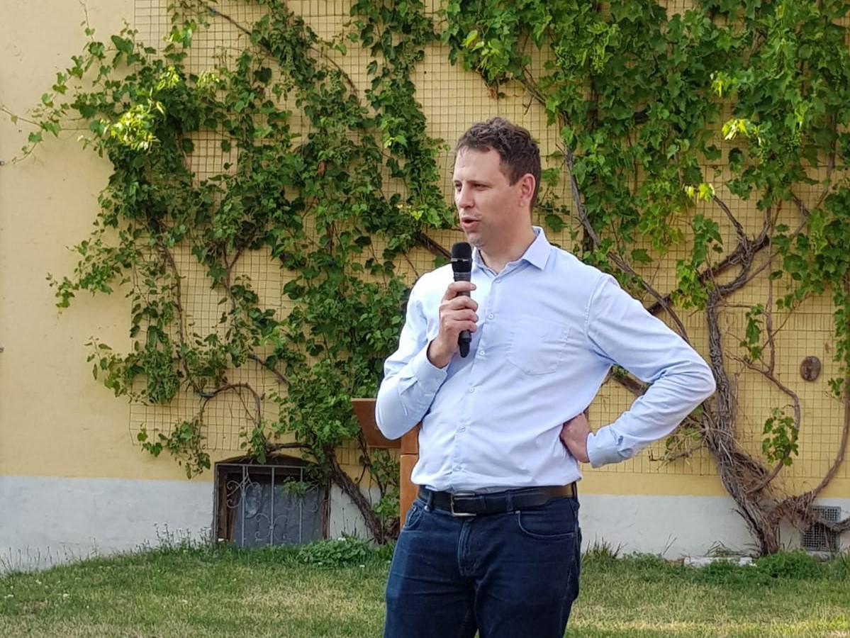 Der Dank ging auch an Pfarrer Babel: "Ich konnte viele Ideen verwirklichen. Danke für dein Vertrauen."