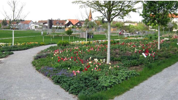 Begrünung im Landschaftspark Wetzgau