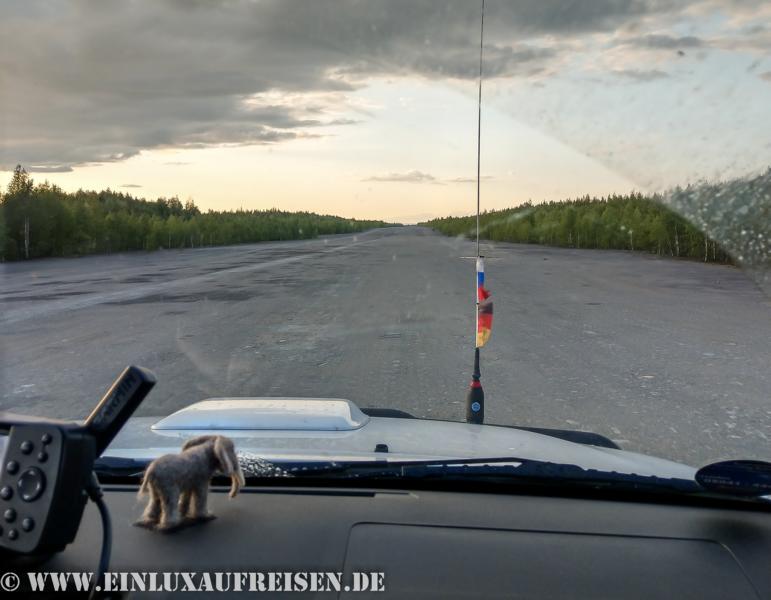 Landebahn mitten im NICHTS