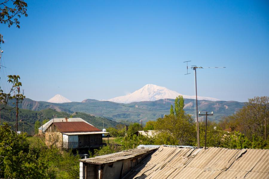 kleiner und großer Ararat (auf türkischer Seite)