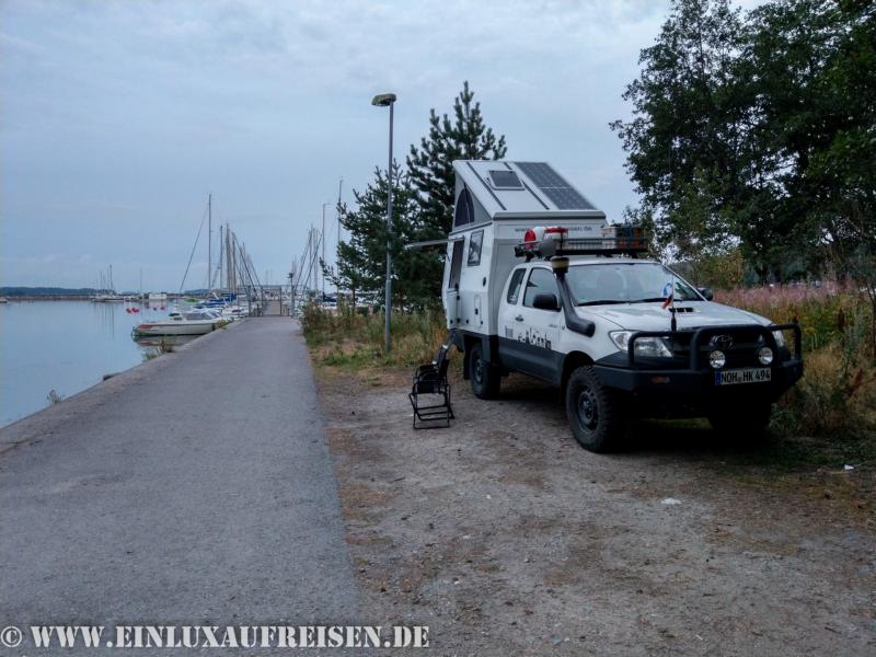 Stellplatz der letzten Nacht