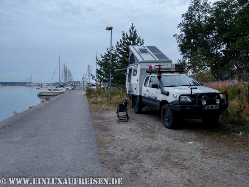 Stellplatz der letzten Nacht