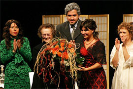 2007 - I Commedianti con la regista Virginia Trebo