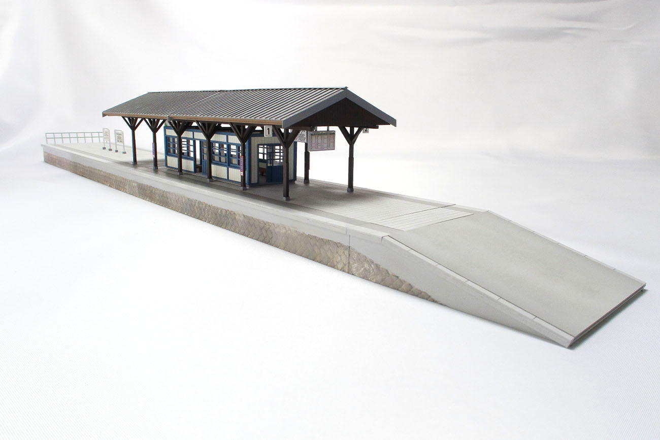 HO 幅82mm 島式 ホーム 基本セット - 模型製作工房 アズサクラフト