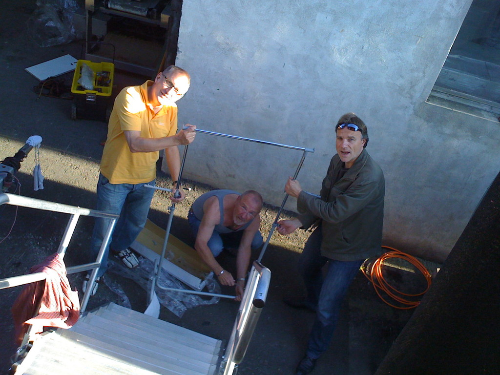 Premierenaufbau a la Theatermobil!;-)