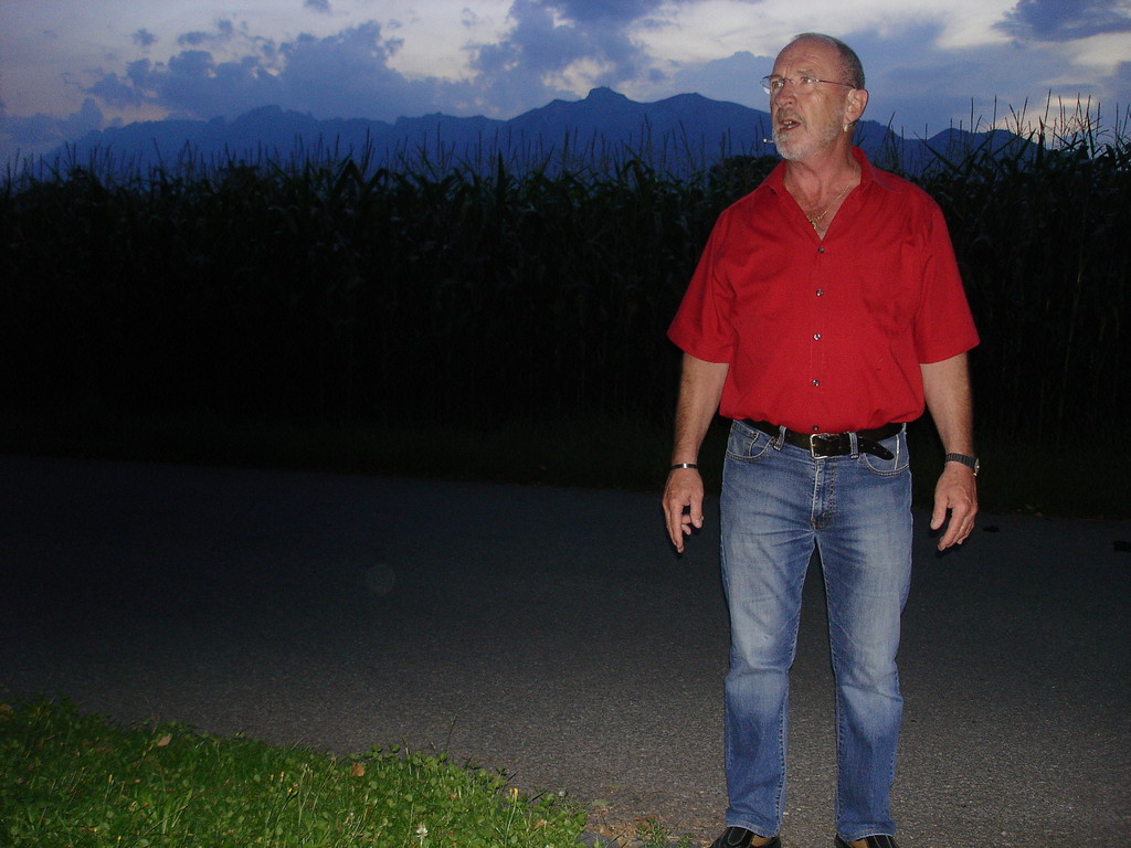 Jack als Wettergeist in Brederis