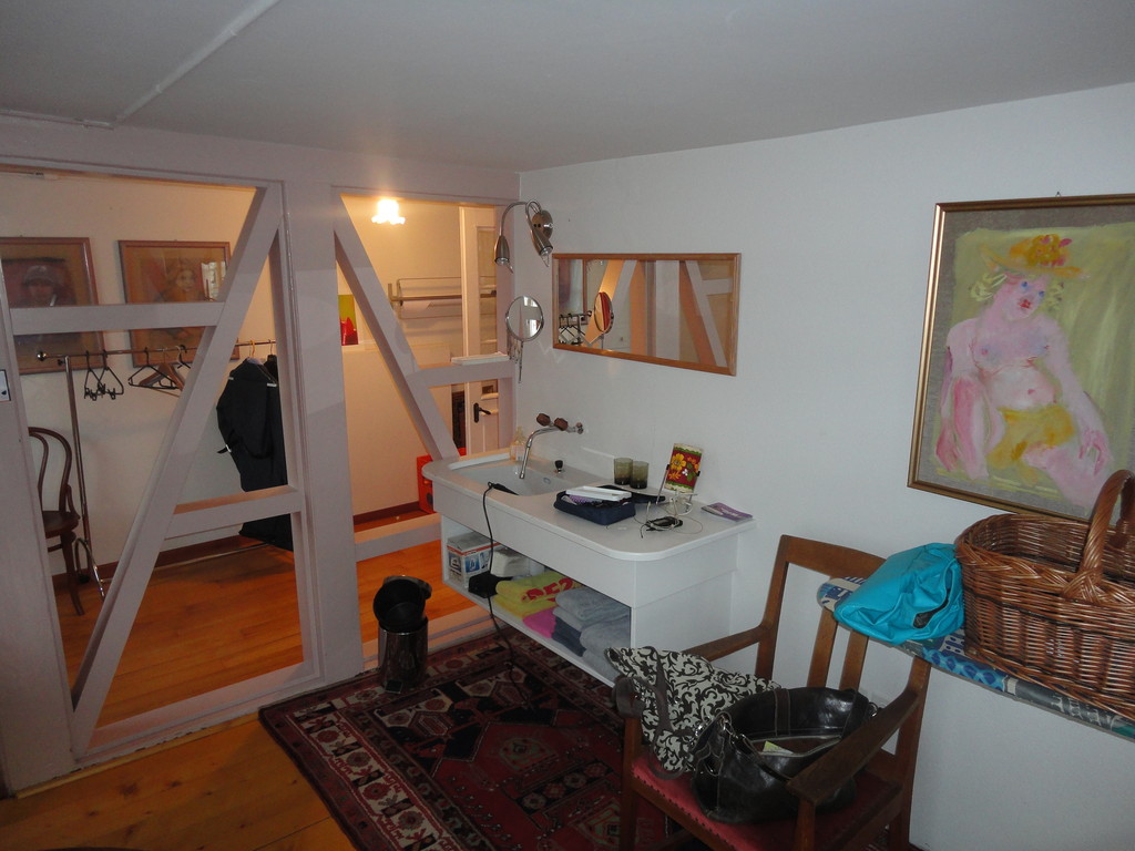 eine künstlergarderobe