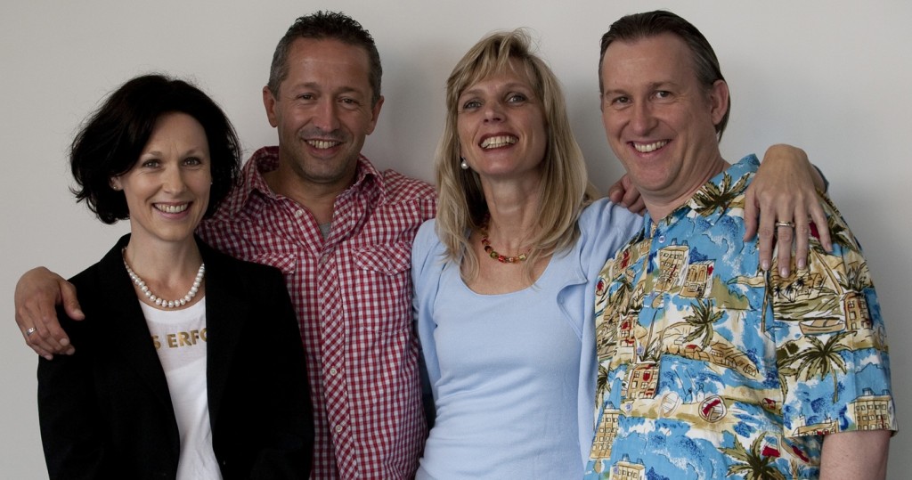 Dagmar Rohm, Markus Vögel, Ute Hoffmann und Armin Weber