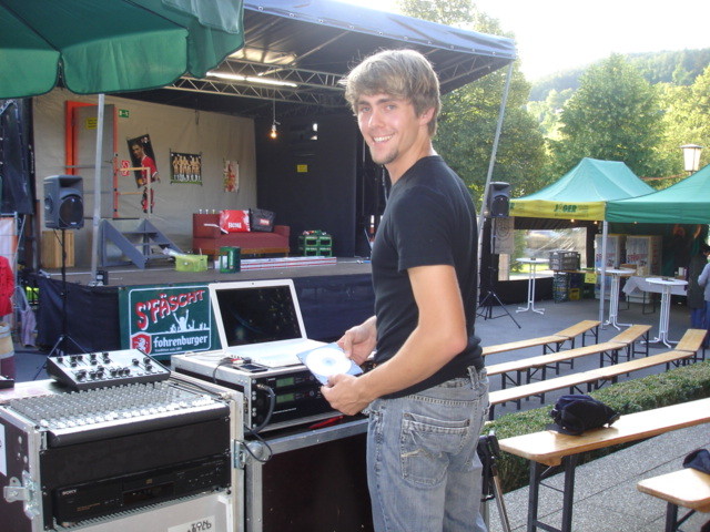 Hannes hat seine Technik im Griff, auch in Klaus