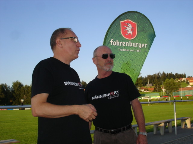 Der Männerhort als optisch optimaler Werbeträger