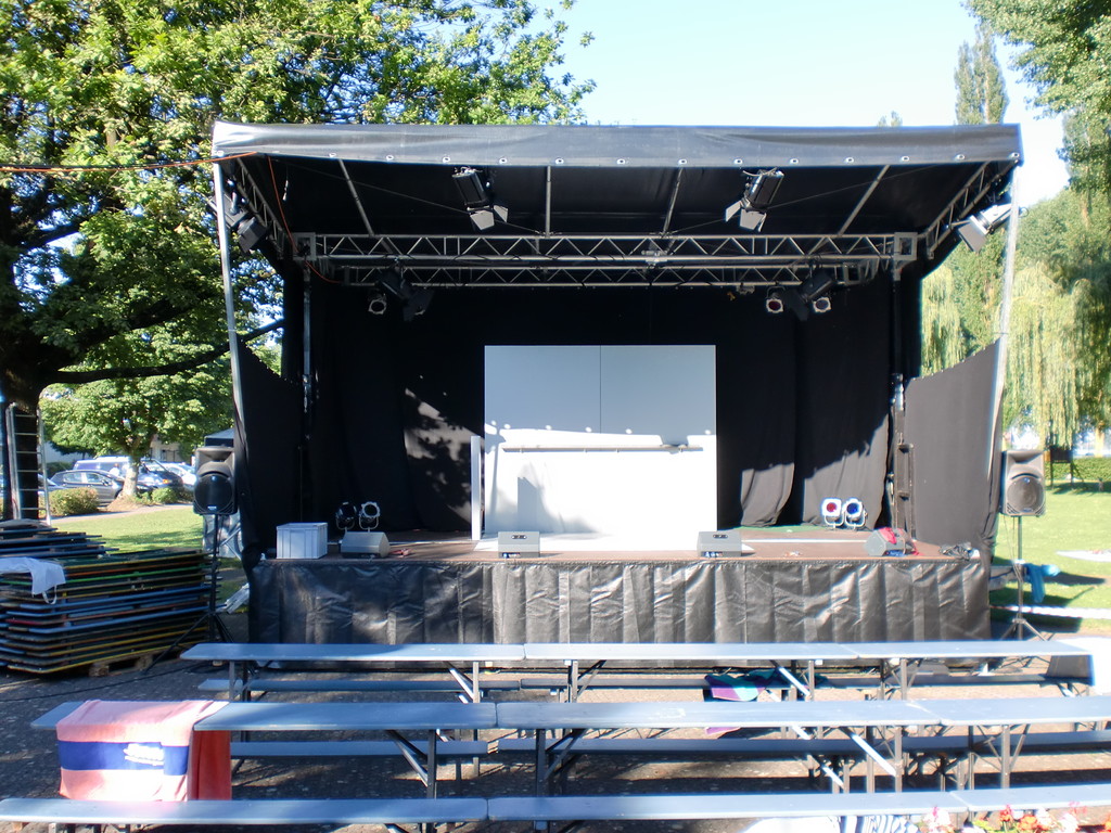 der Lift im strahlenden Sonnenschein!