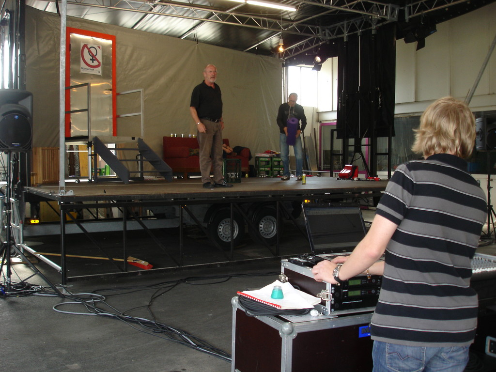 unsere techniker hatten alles im griff!