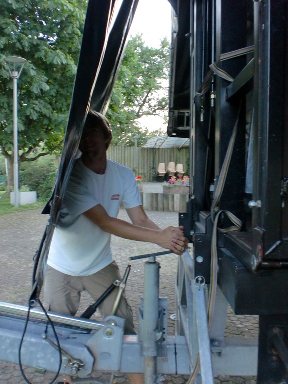 ...es wird gedreht...