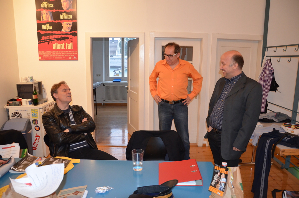 Die letzten Minuten vor der Premiere ... Puls 200!;-)