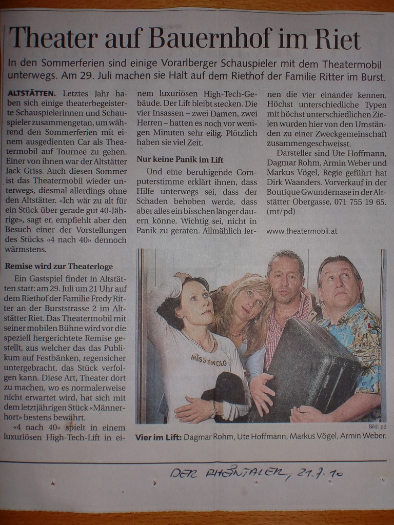 Der Rheintaler, 21.7.2010