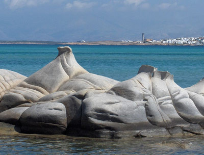 Rocks around Kolimbithres