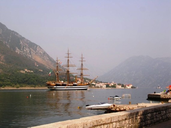 AMERIGO VESPUCCI IN KOTOR BAY