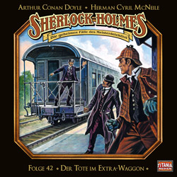 CD-Cover Sherlock Holmes Der Tote im Extra-Waggon