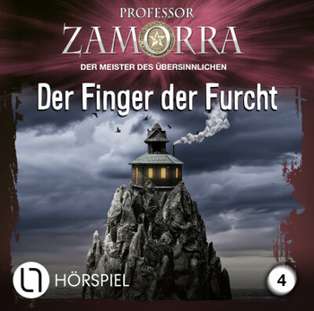 CD Cover Professor Zamorra Der Finger der Furcht
