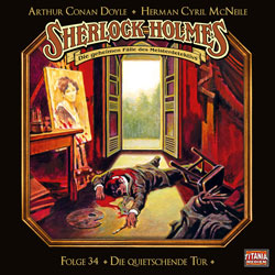 CD-Cover Sherlock Holmes Die quietschende Tür