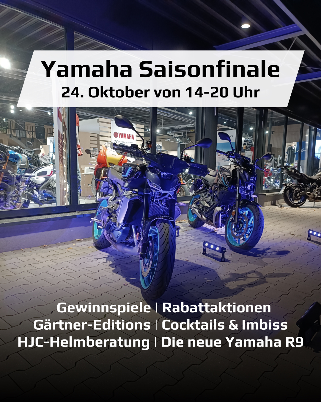 Saisonfinale am 24. Oktober von 14-20 Uhr