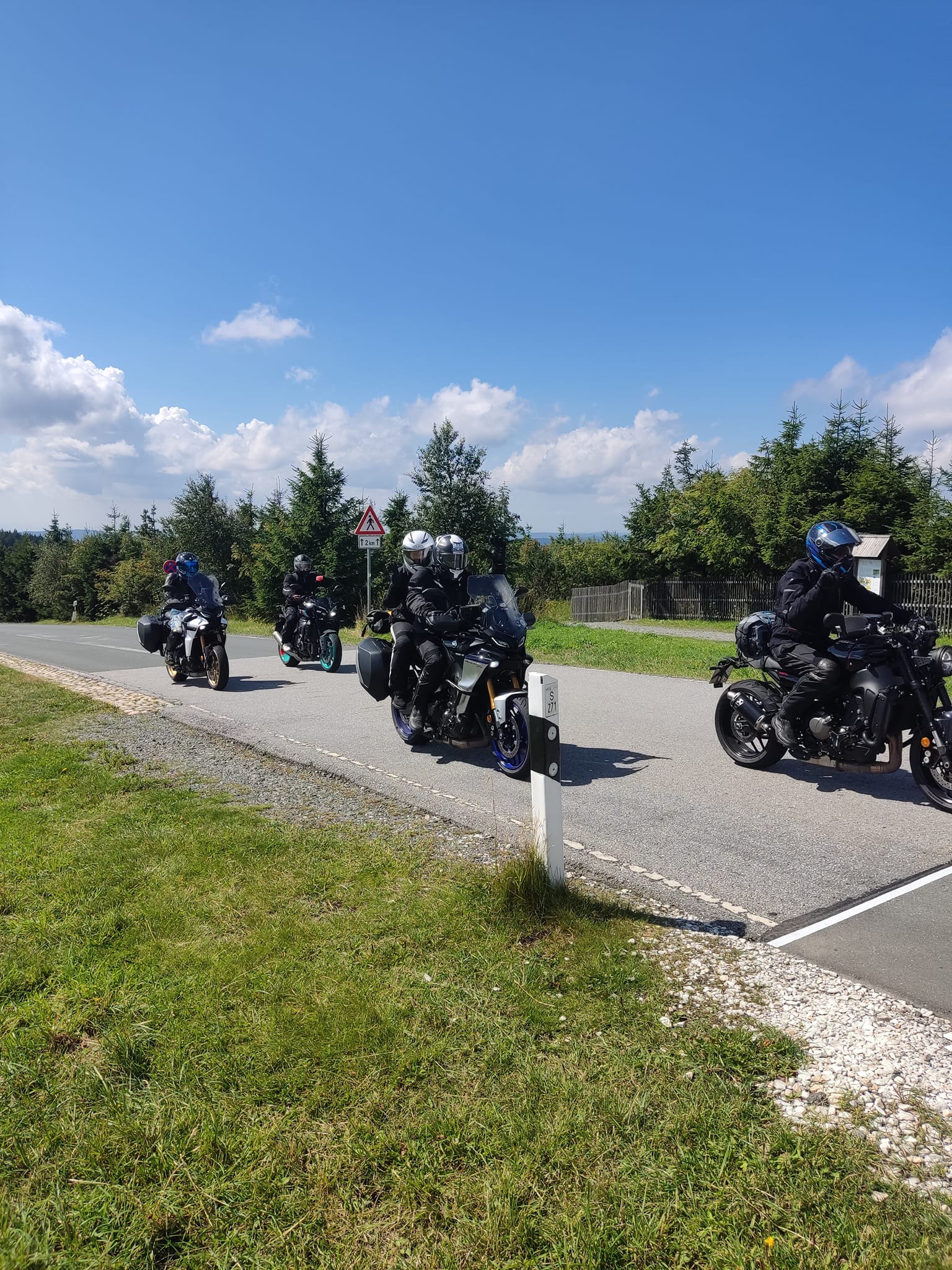 Im Rückspiegel Gärtners 6. Team Tour Gärtner's