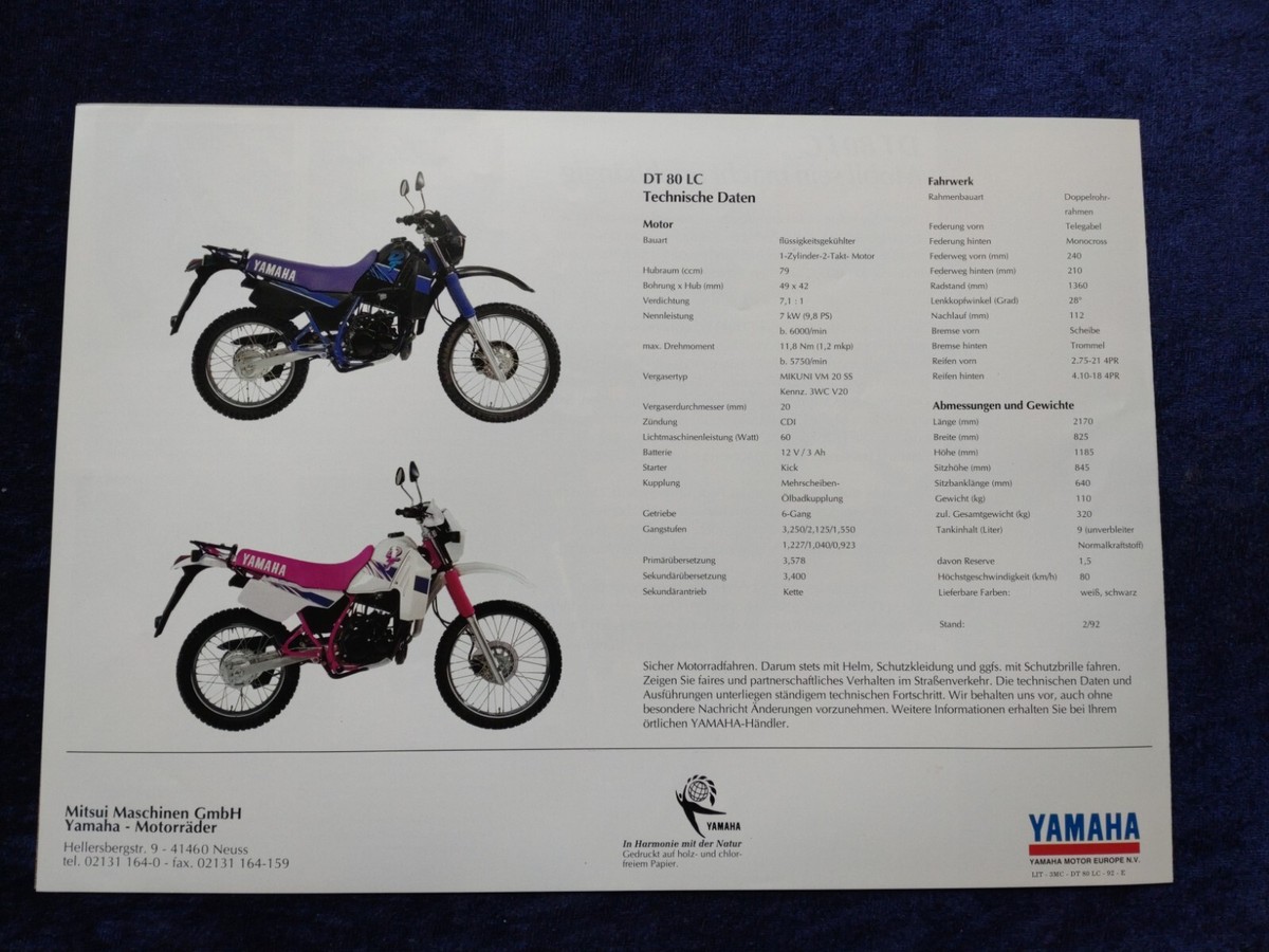 Yamaha DT80 LC2 - 30 Jahre später...