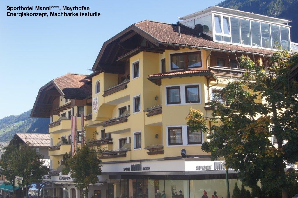 Energieconsulting, Machbarkeitsstudie, Hotel Mayrhofen