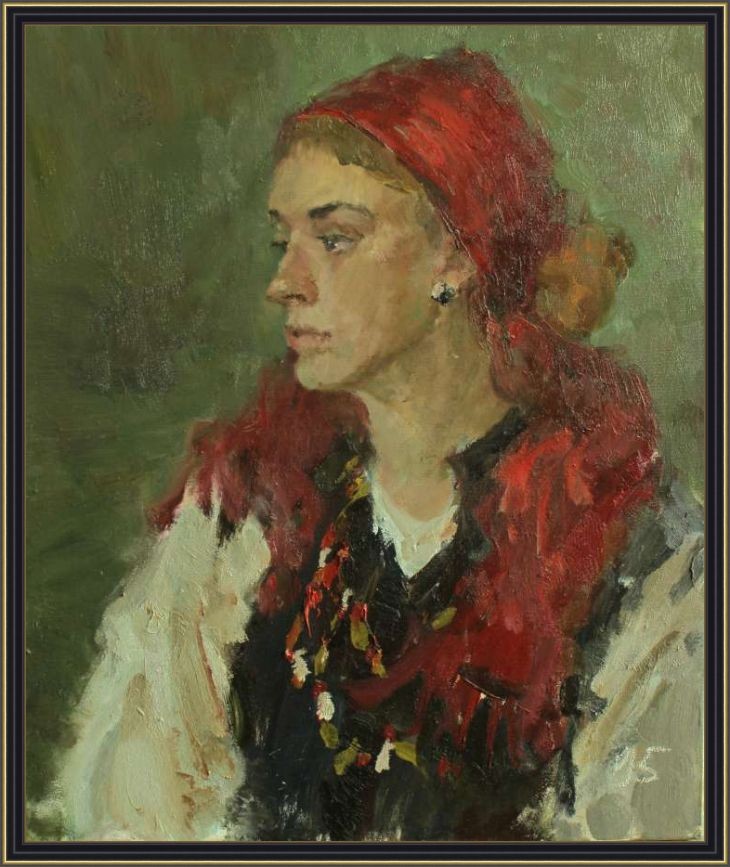 "Портрет Оли"|"Portrait of Olga"