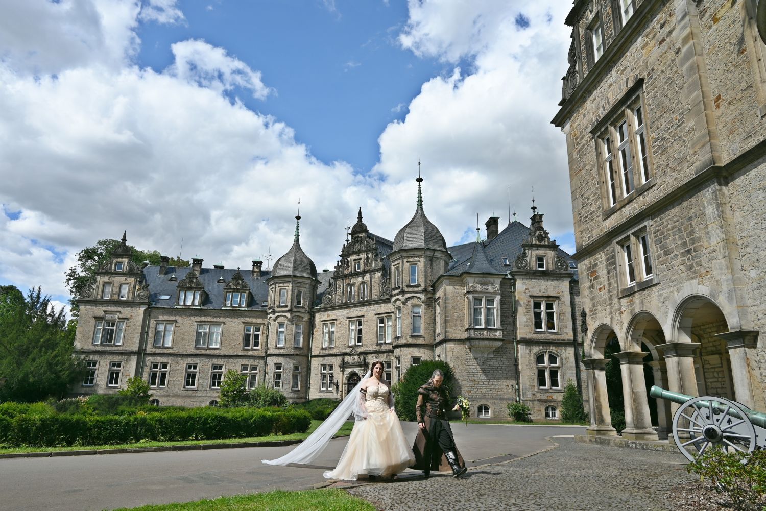 Schloß Bückeburg mittelalterliche Hochzeit