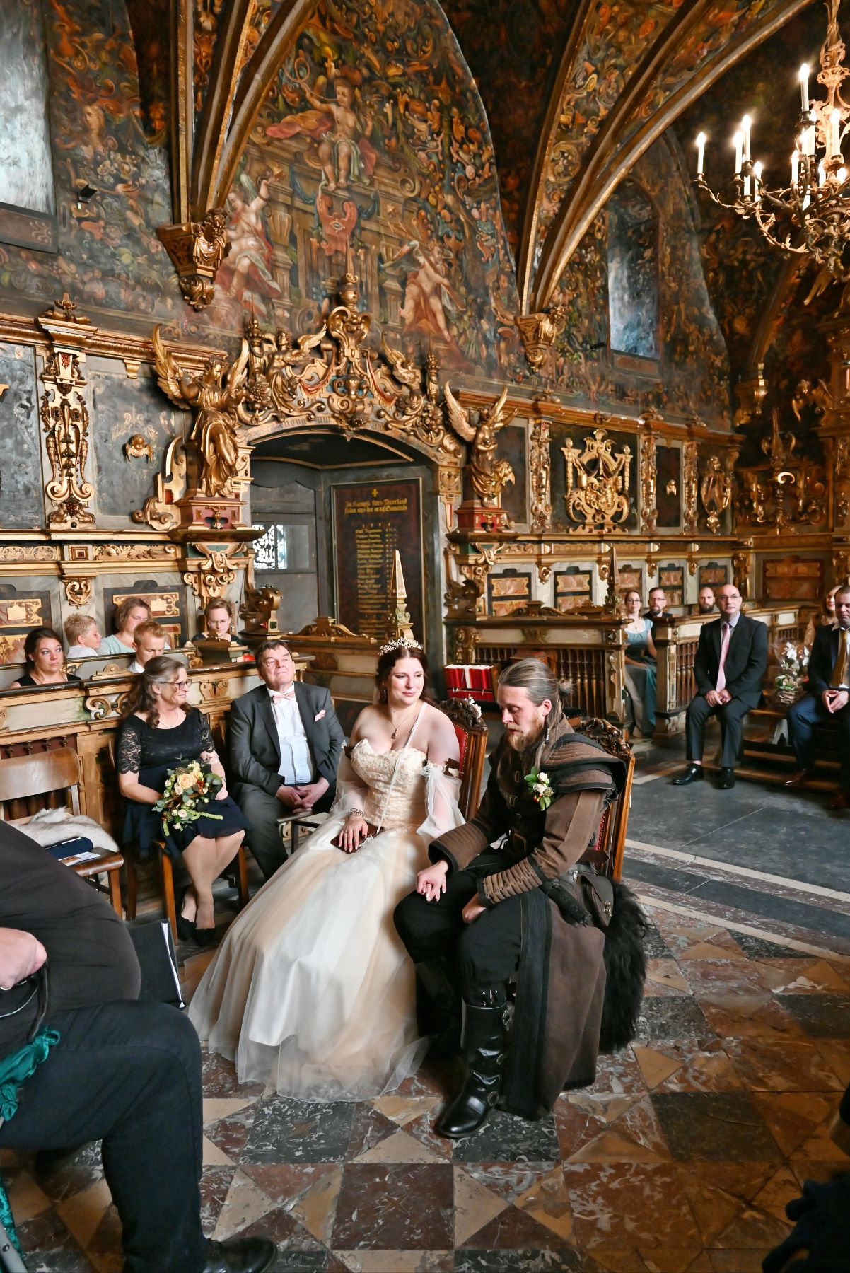 Hochzeit im Schloß Bückeburg