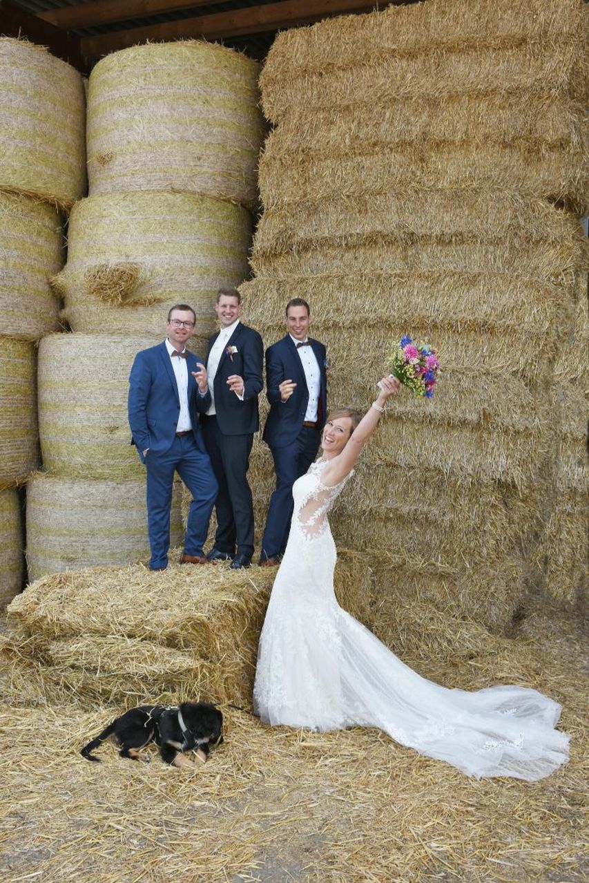 Hochzeit auf dem Bauernhof