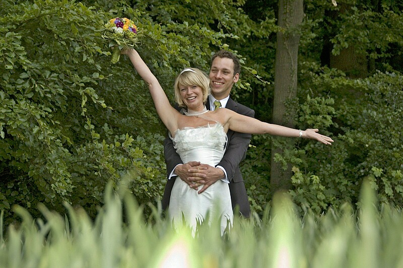 Spaß bei Portrairshooting - Hochzeitsfotograf Herford