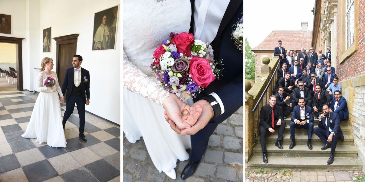 Hände mit Eheringen – Detail Hochzeitsfotografie Deutschland