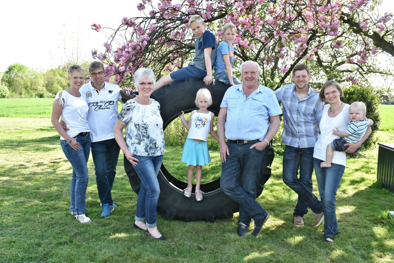 Familienshooting zuhause