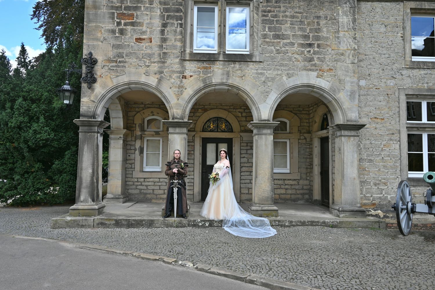 Mittelalterhochzeit am Schloß Bückeburg
