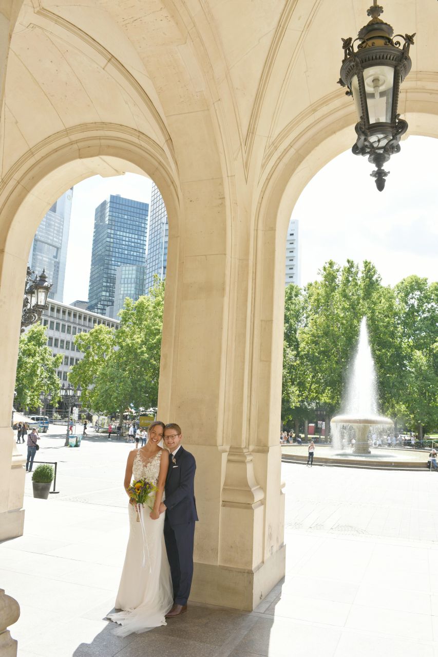 Portraitshooting in Frankfurt am Opernplatz