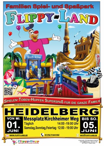 Flyer Hüpfburgenpark