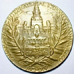 Medaille der American Thermos Bottle Co. für die Thermosgefäße 1915 