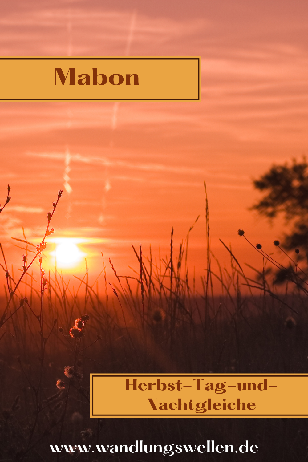 Mabon - Die Herbst-Tag-und-Nachtgleiche