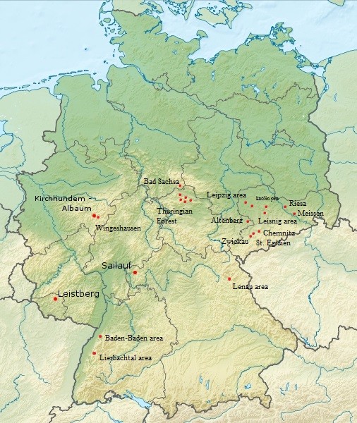 map of Germany (source: wikipedia)