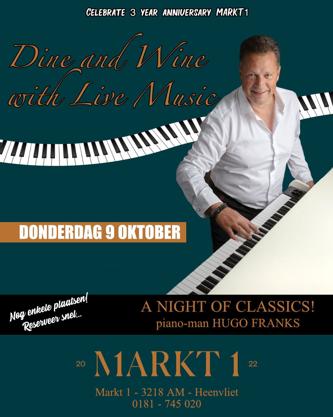 WIJNSPIJS AVOND MARKT1 HEENVLIET met HUGO FRANKS