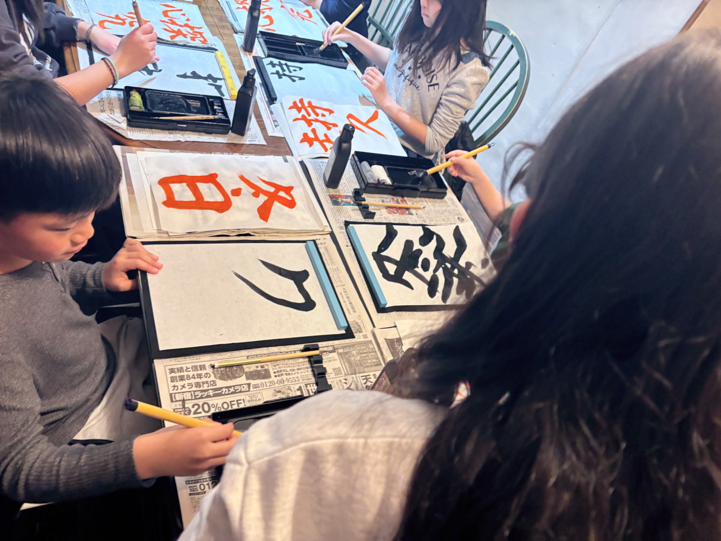 板橋区仲町教室のご紹介｜静かな時間となごやかな空間で書を楽しむあいる書道会