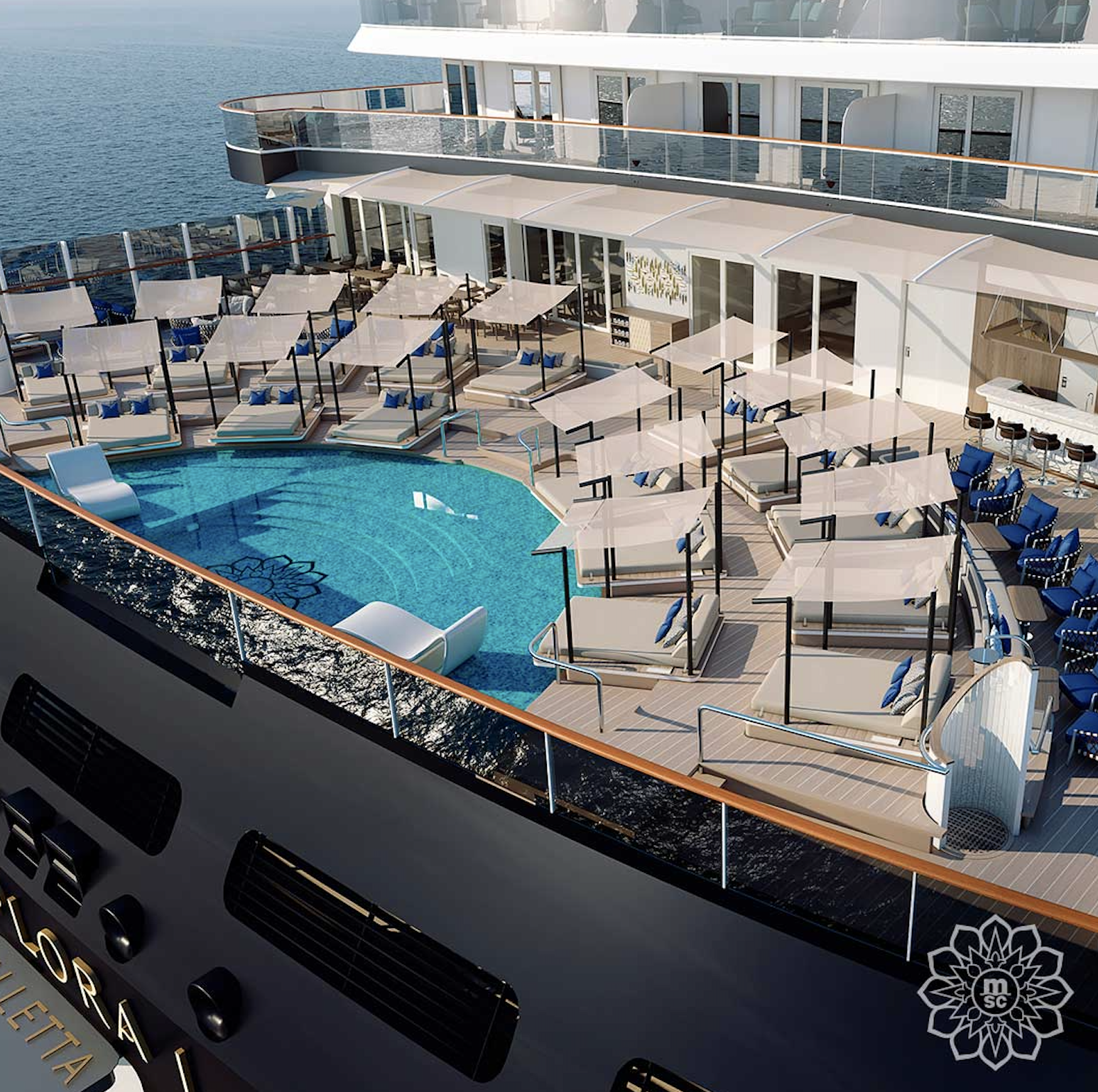 EXPLORER I  UPPER POOLDECK © EXPLORER JOURNEYS