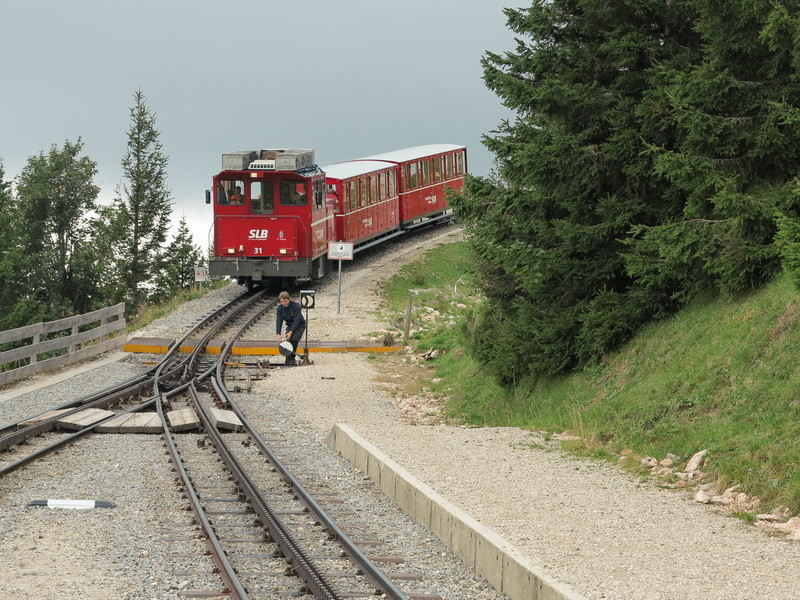 am Wolfgangsee   - zum Schafberg