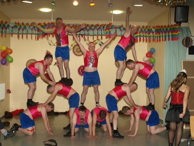 das Männerballett aus Hintersteinau