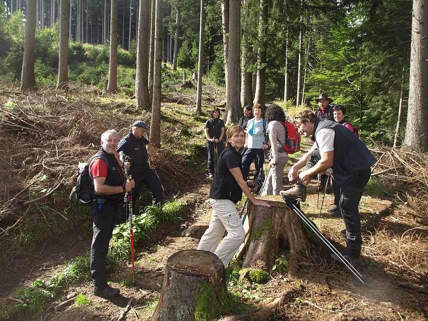 Unterwegs ins Tal