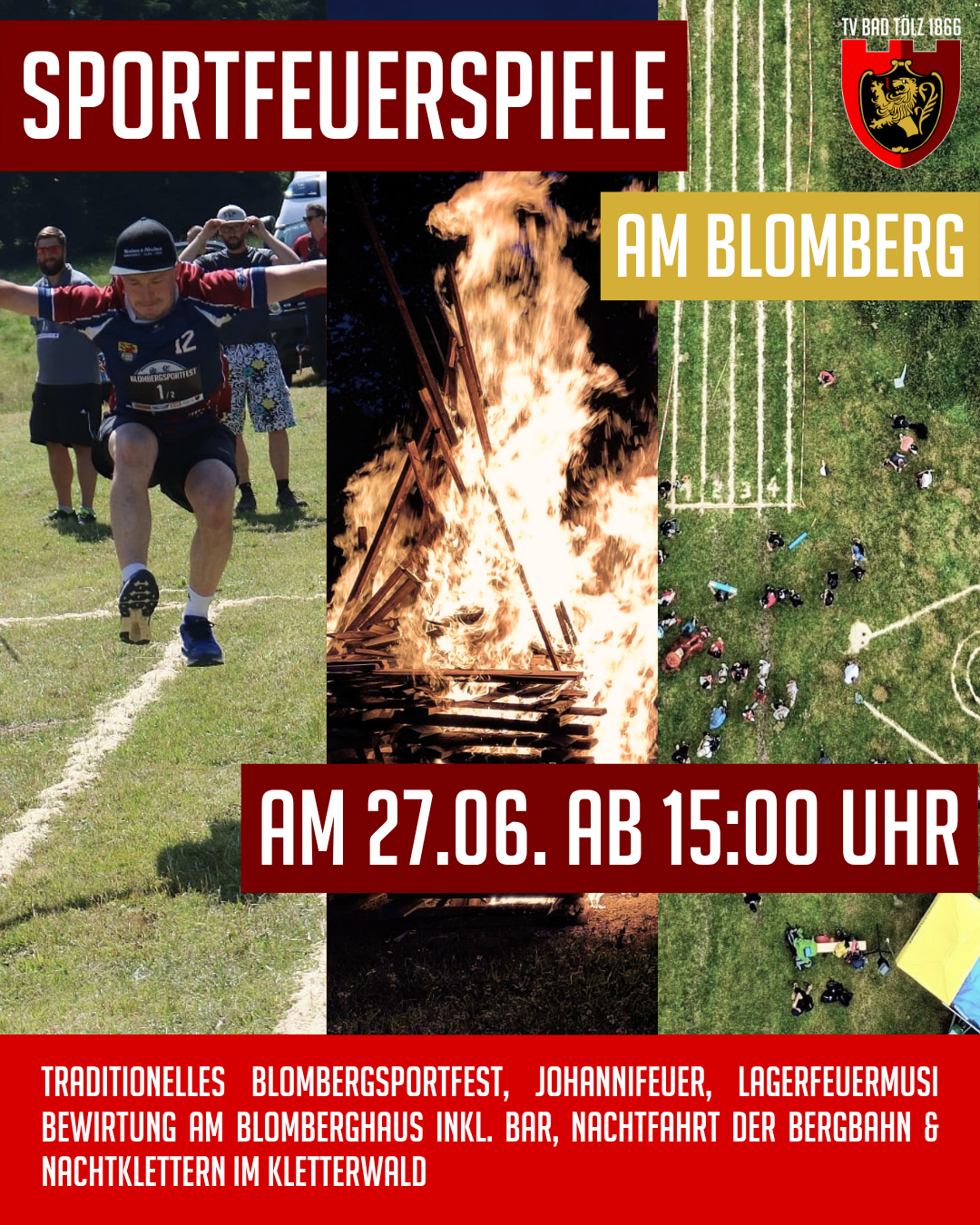 SportFeuerSpiele am Blomberg am 27.06.